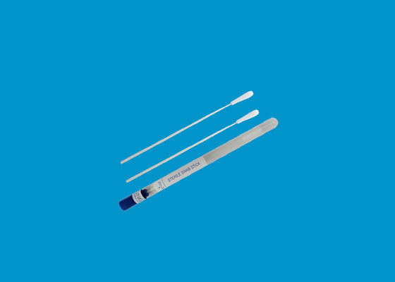 مجموعه سواب مجموعه باک استریل و جمع شده Buccal Dna Swab Mouth Stub With Tube