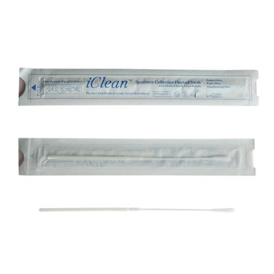 نایلون فیبر نایلون DNA سوآب شکسته بینی Nasopharyngeal Dry Flocked Swab CM-FS913