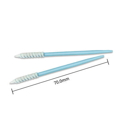 CM-PS752 Swim Spiral Head Esd Foam Polyester Cleanroom Swab for Cleaning Electronic